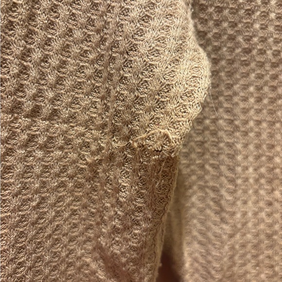 SHEIN Textured Tops-Mauve & Beige - Picture 12 of 13